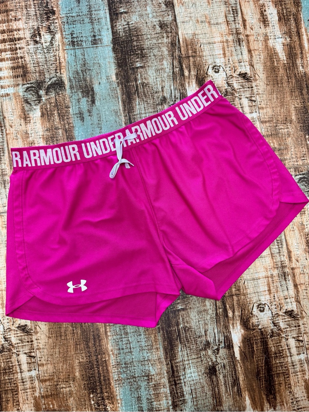 Women’s “Under Armour” Breast Cancer Shorts | #A19 - Picture 2 of 11